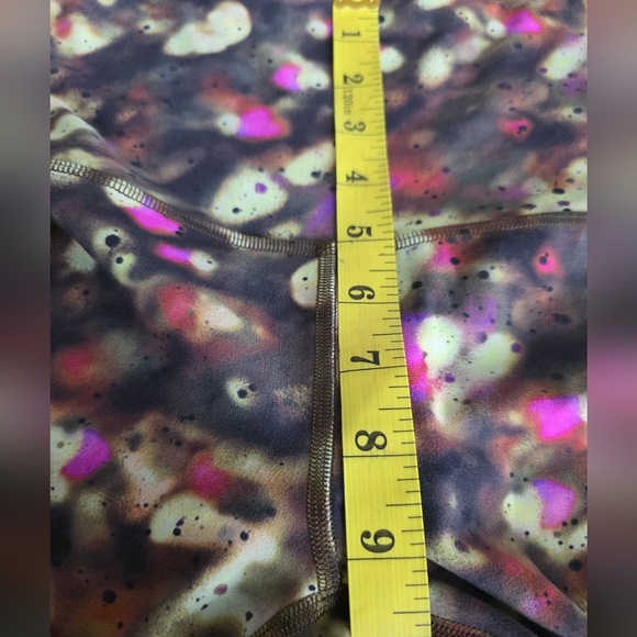 Lululemon Align High-Rise Pant 25" Soft Focus Splatter Green Multi Size 2 - Picture 14 of 14